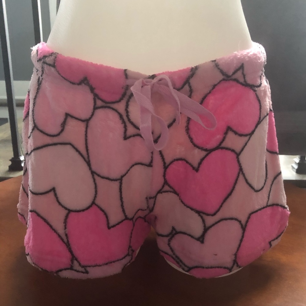 COPY - Plush girls PJ shorts